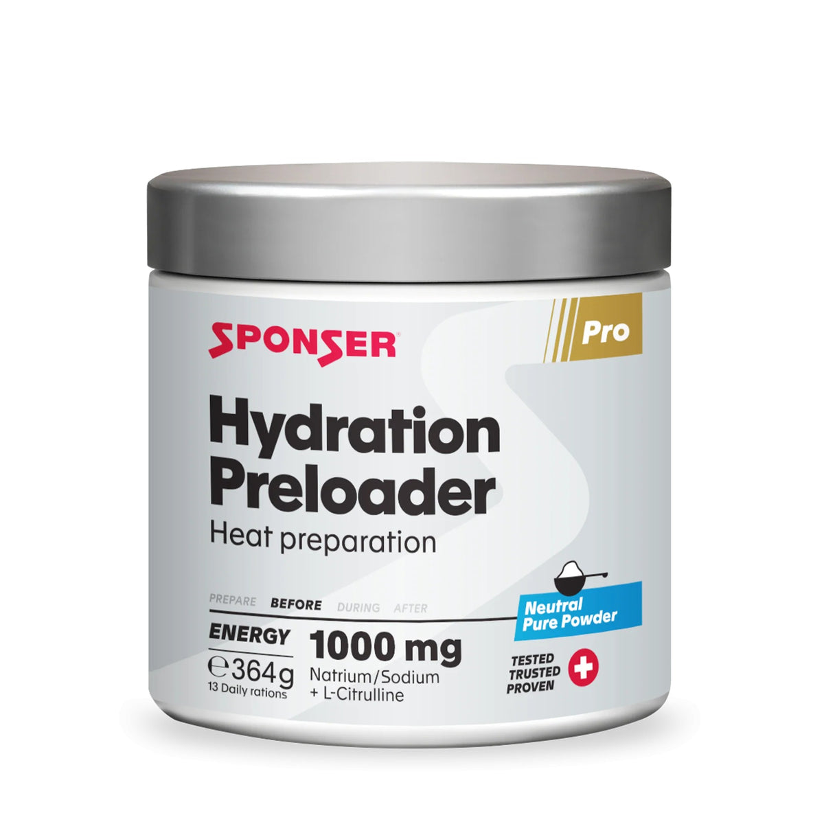 Sponser Hydration Preloader, 364g Dose