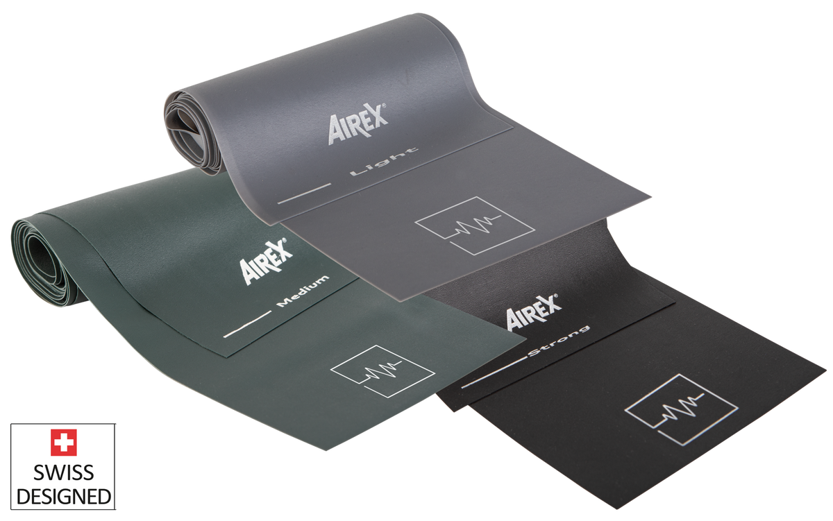 Airex Heartbeat Resistance Band Set, 3 Bänder light, medium, strong