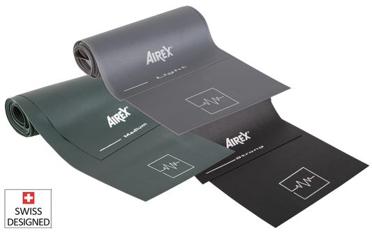 Airex Heartbeat Resistance Band Set, 3 Bänder light, medium, strong