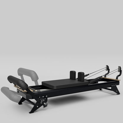 Hegren Pilates Reformer TALMA 62  Box & Jumpboard Set, black