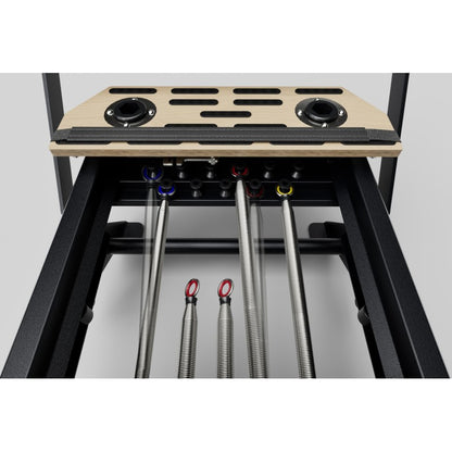 Hegren Pilates Reformer TALMA 62  Box & Jumpboard Set, black