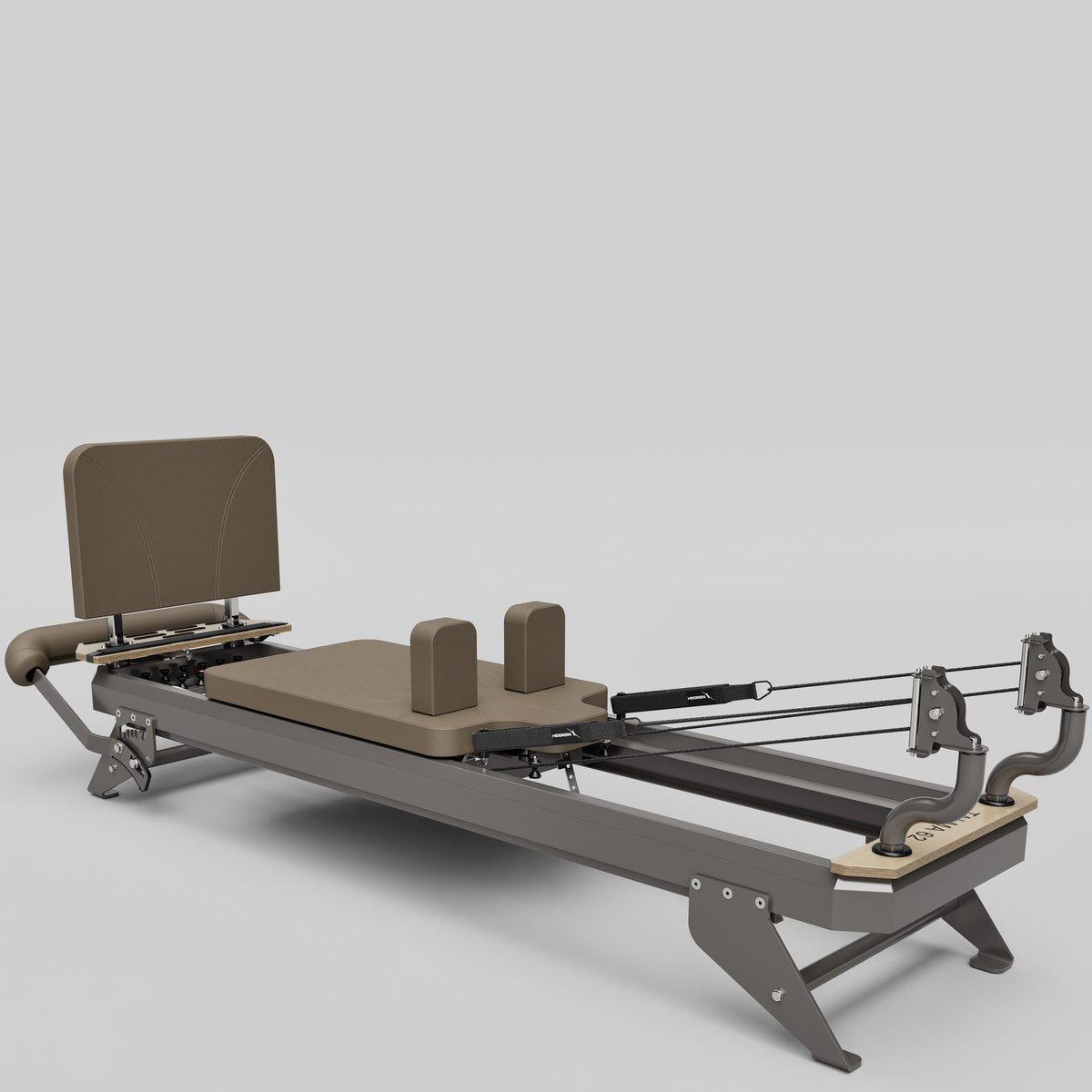 Hegren Pilates Reformer TALMA 62  Box & Jumpboard Set, quartz grey