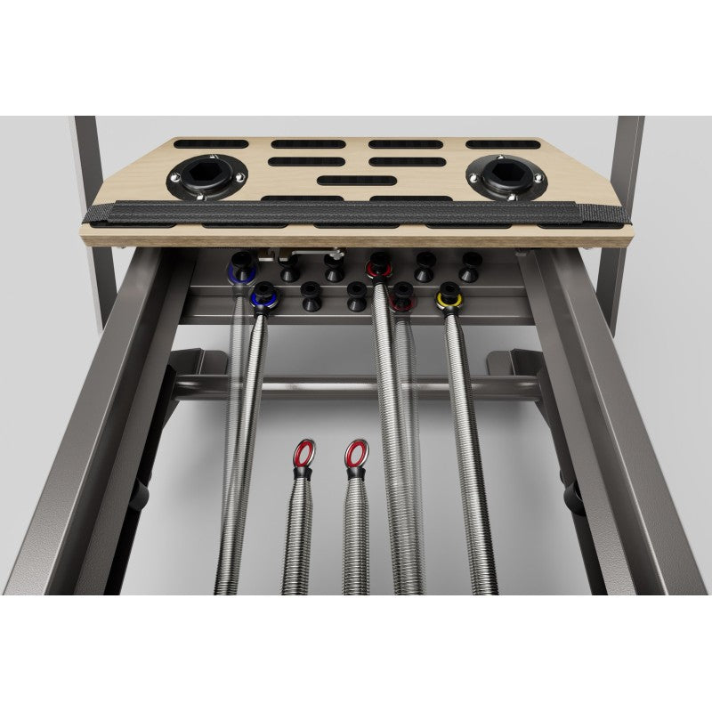 Hegren Pilates Reformer TALMA 62  Box & Jumpboard Set, quartz grey