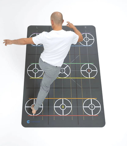 Cartesio Trainingsmatte Grid, 210x140x0.5cm
