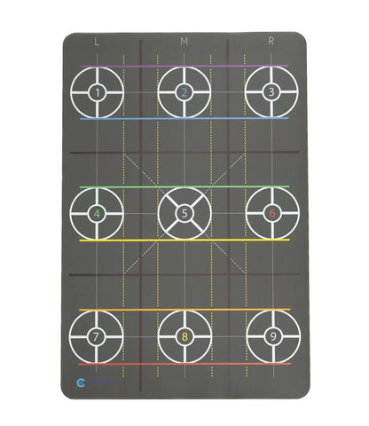 Cartesio Trainingsmatte Grid, 210x140x0.5cm