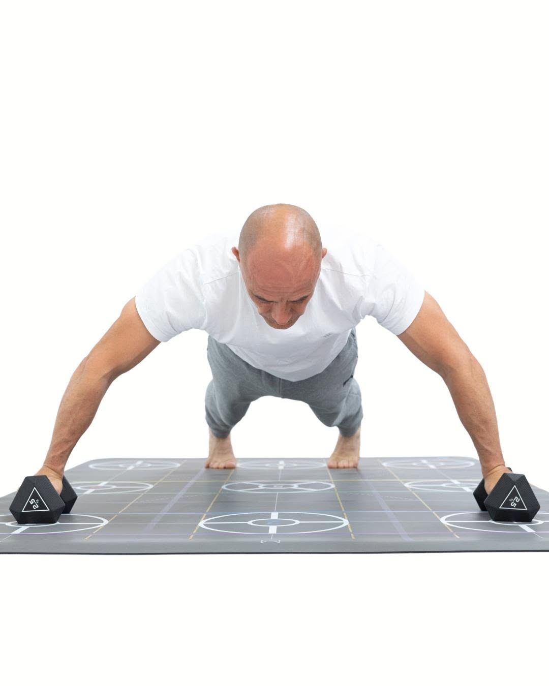 Cartesio Trainingsmatte Grid, 210x140x0.5cm