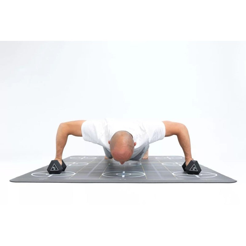 Cartesio Trainingsmatte Grid, 210x140x0.5cm