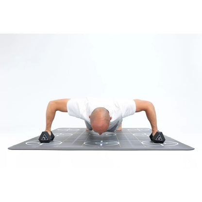Cartesio Trainingsmatte Grid, 210x140x0.5cm