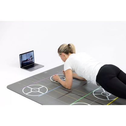 Cartesio Trainingsmatte Grid, 210x140x0.5cm