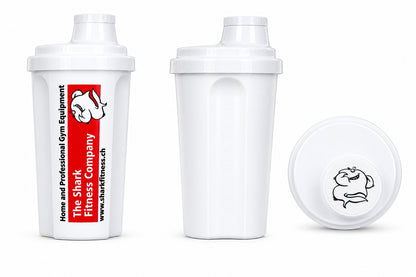 Shark Fitness Schüttelbecher weiss, 0.7l