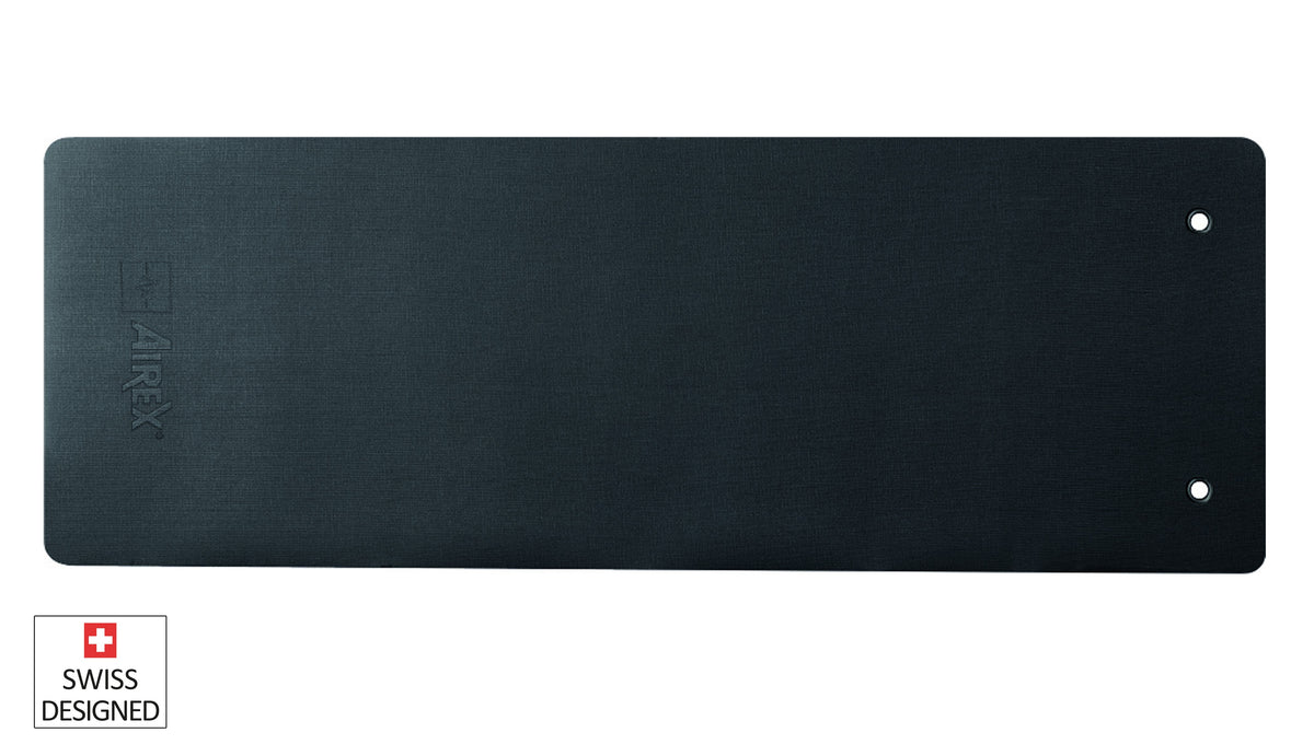 Airex Heartbeat Pro Studio Trainingsmatte, L185 x B65 x D0.68cm, steingrau, mit Oesen