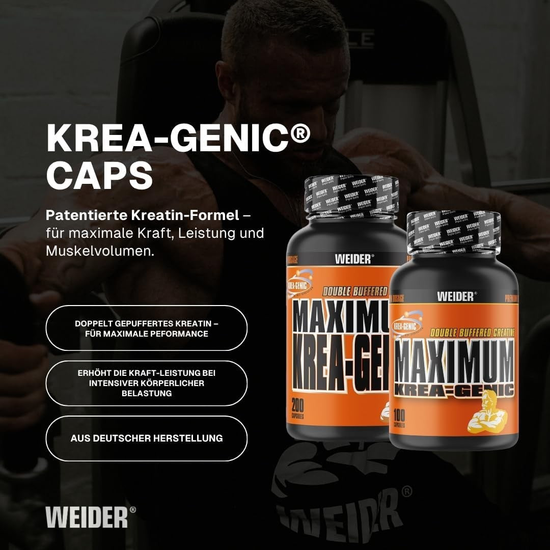 Weider Maximum Krea-Genic 200 Kapseln