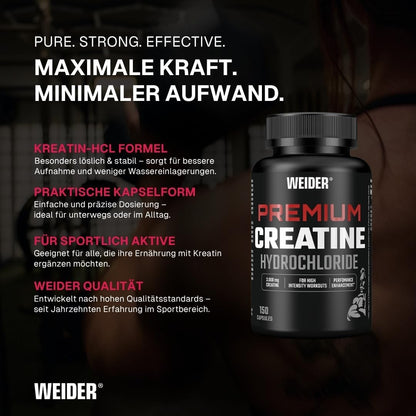 Weider  Creatine HCL 150 Kapseln