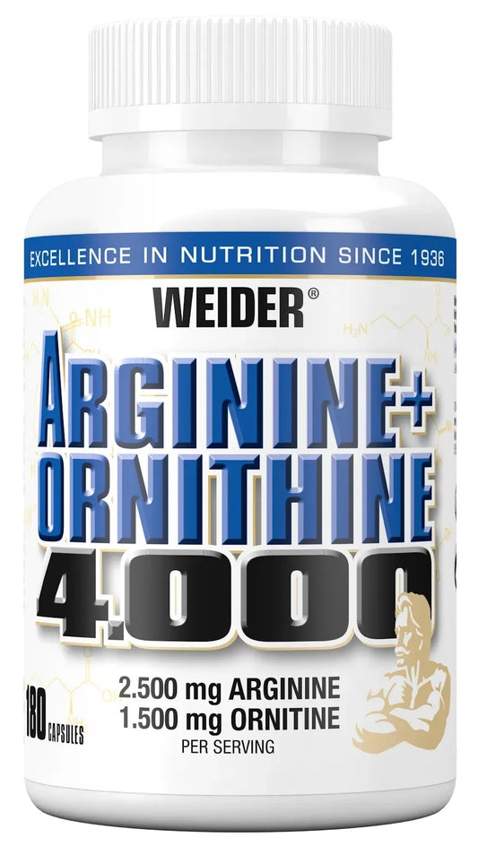 Weider Arginine + Ornithine 180 Kapseln