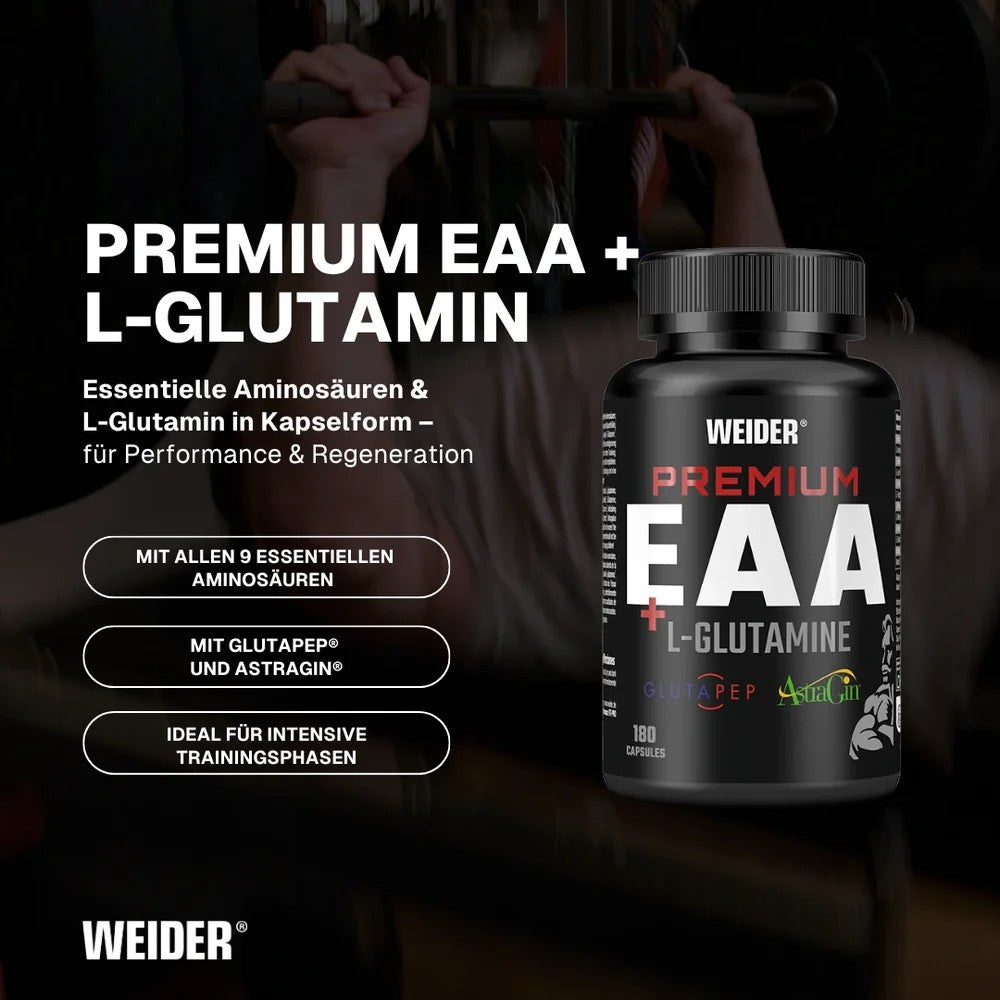 Weider Premium EAA +L-Glutamine 180 Kapseln
