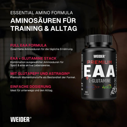 Weider Premium EAA +L-Glutamine 180 Kapseln