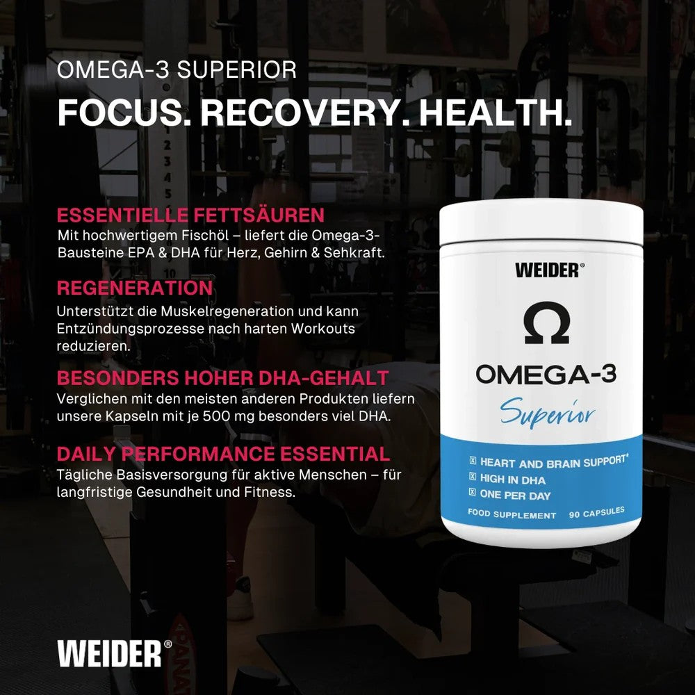 Weider Omega 3 Superior 90 Kapseln