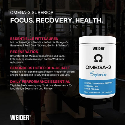 Weider Omega 3 Superior 90 Kapseln