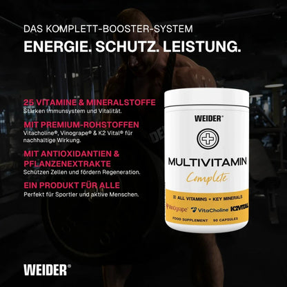Weider Multivitamine 90 Kapseln