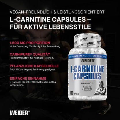 Weider L-Carnitine 100 Kapseln