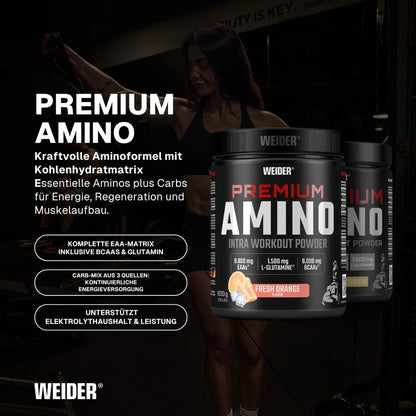Weider Premium Amino Pulver 800g Dose