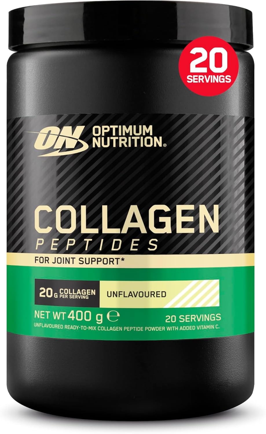 Optimum Nutrition Collagen Peptides, 400g Dose