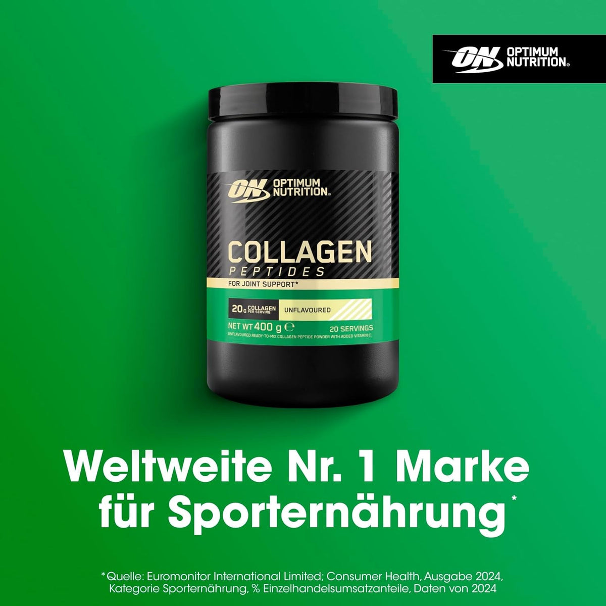 Optimum Nutrition Collagen Peptides, 400g Dose