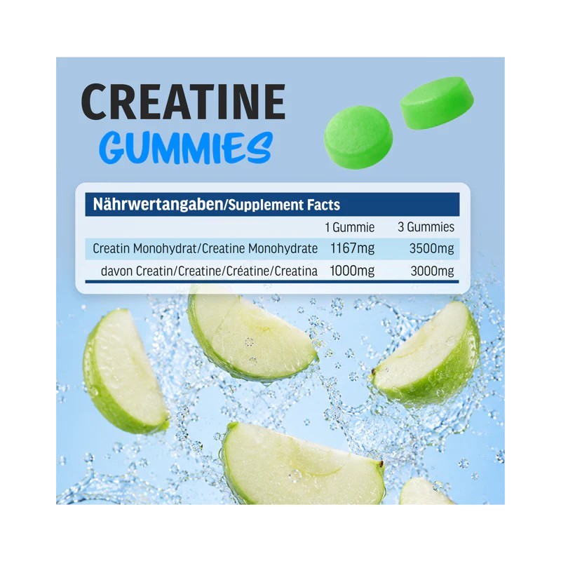 All Stars Creatine Gummies 90 Stück