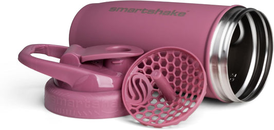 Smartshake Shaker Reforce Stainless Steel, 900ml, deep rose