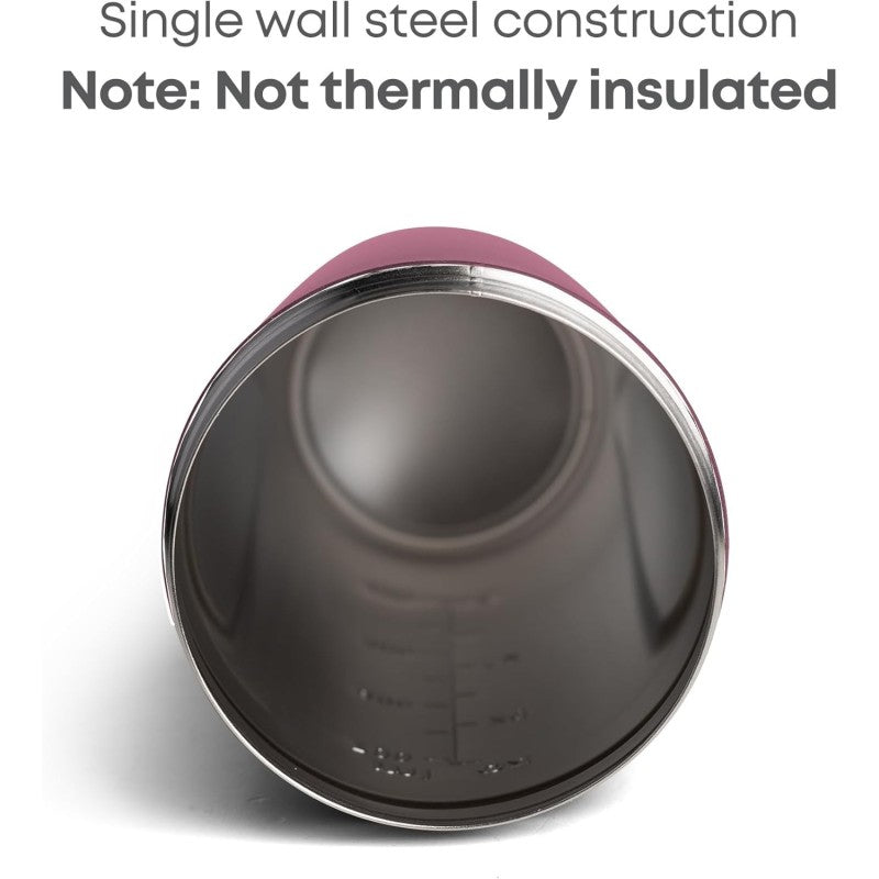 Smartshake Shaker Reforce Stainless Steel, 900ml, deep rose
