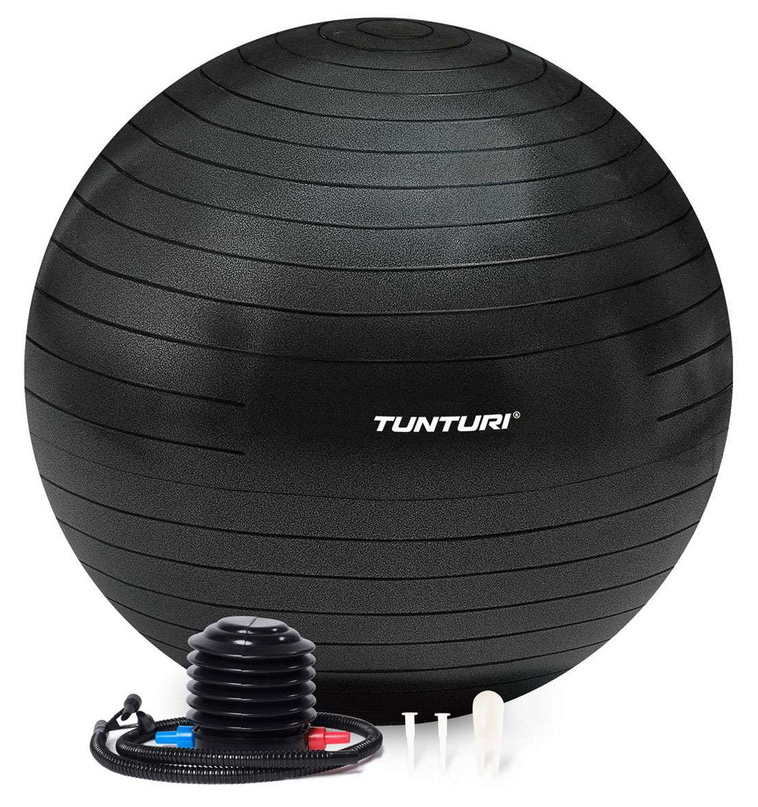 Tunturi ABS Gymnastikball reissfest, Schwarz