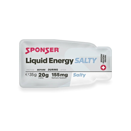 Sponser Liquid Energy Salty 40 x 35g Sachet
