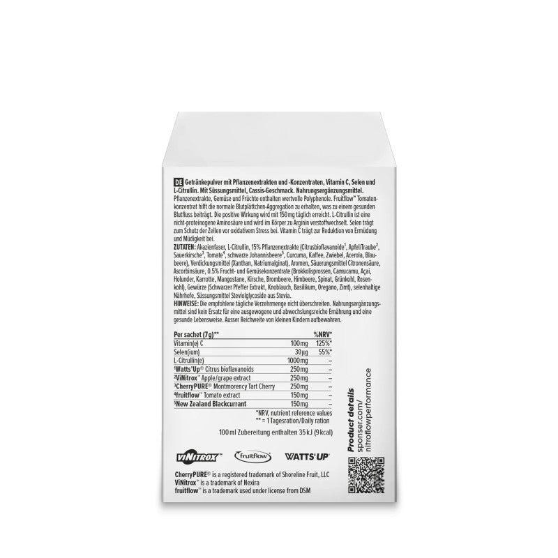 Sponser Nitroflow Performance 10 x 7g