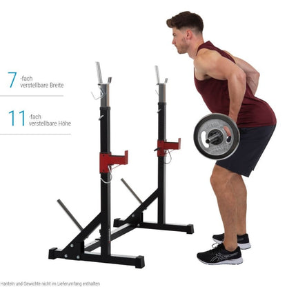 Set-Angebot - Body Solid Trainingsbank GFID31B mit Langhantelablage Core 2.0