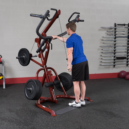 Body Solid Corner Leverage Gym inklusive Bank GLGS100P4