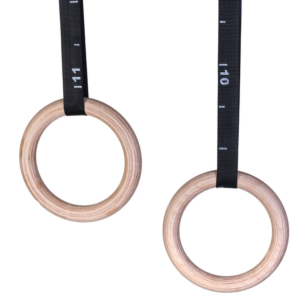 Jordan Gym Ringe aus Holz (JLGYMR)