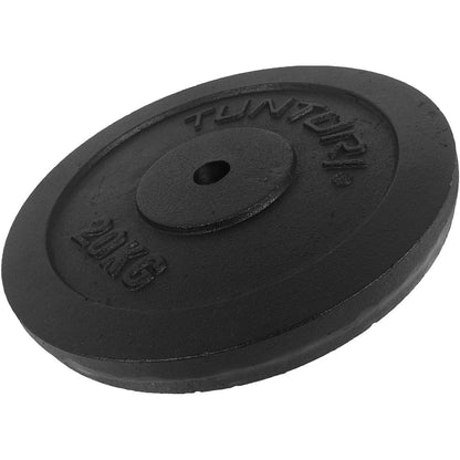 Tunturi Hantelscheiben 31mm, schwarz, guss