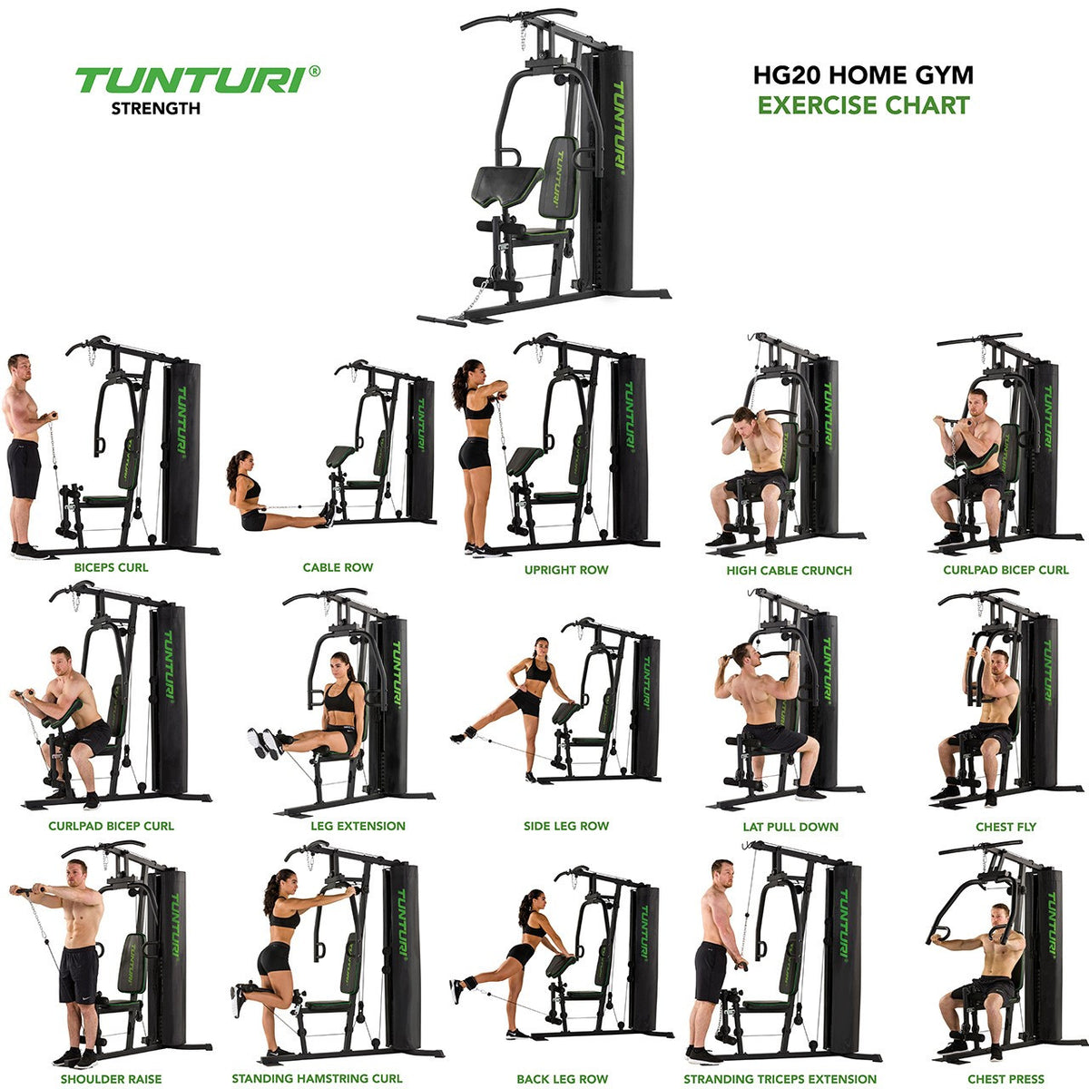 Tunturi Kraftstation HG20
