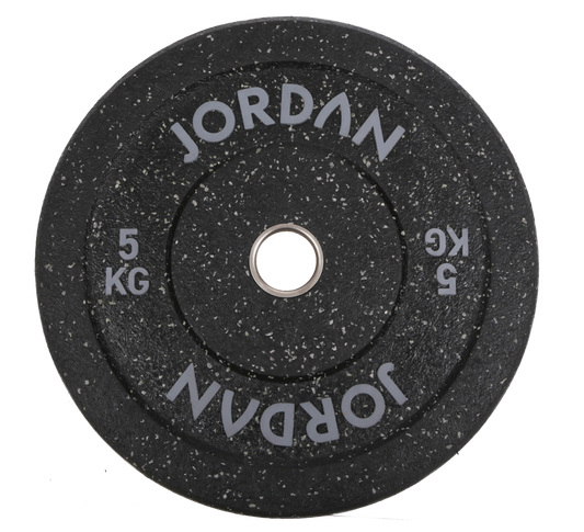 Jordan High Grade Gummi Bumper Plates 51mm, schwarz-gefleckt (JLFRCTP)