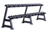 Jordan dumbbell stand for 20KH - 2-layer, black (JTDR-08-10N)
