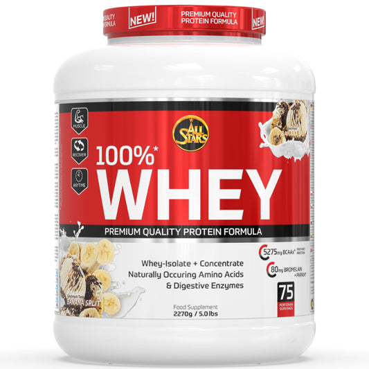 All Stars 100% Whey Protein 2270g Dose