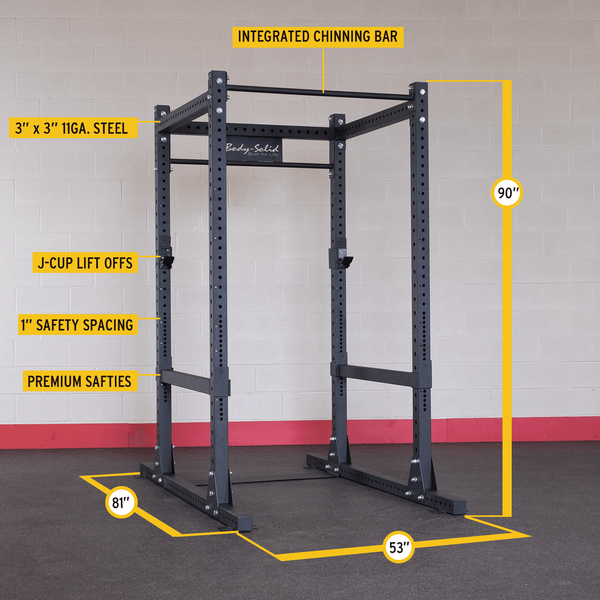 Body Solid Commercial Power Rack (SPR1000)