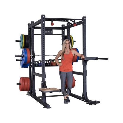Body Solid Commercial Power Rack Extended Package (SPR1000BACKP4)