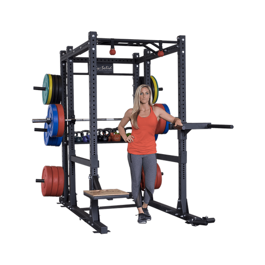 Body Solid Commercial Power Rack Extended Package (SPR1000BACKP4)