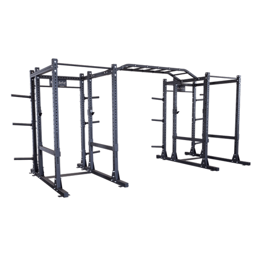 Body Solid Commercial Doppel Power Rack Extended (SPR1000DBBACK)