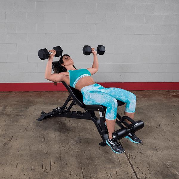Body Solid Pro Club Line Universalbank mit Fussrolle SFID425