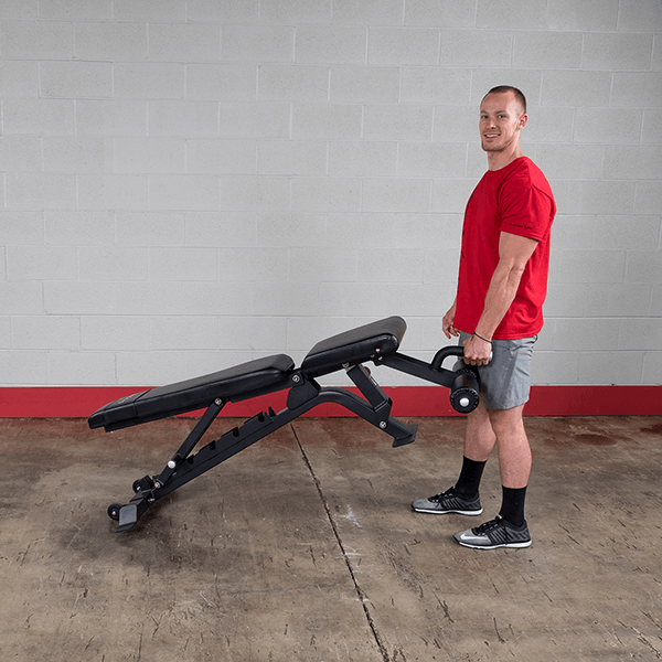 Body Solid Pro Club Line Universalbank mit Fussrolle SFID425
