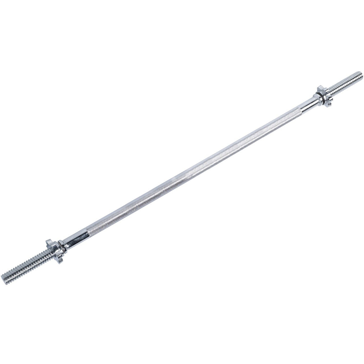 Langhantel-Stangen 180cm, 30mm mit Gewinde und 2 Schraubverschlüssen