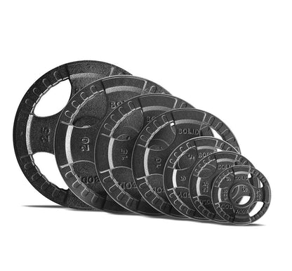 Body Solid Hantelscheiben 51mm 4D, guss, schwarz (OPTK)