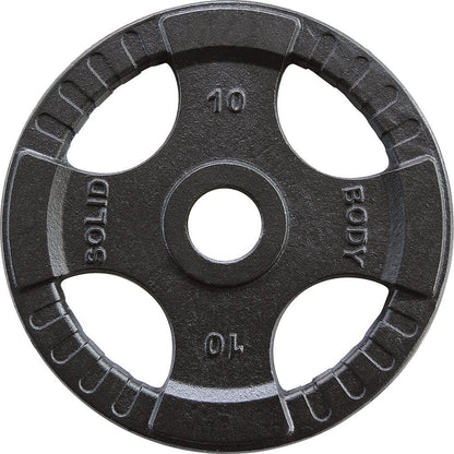 Body Solid Hantelscheiben 51mm 4D, guss, schwarz (OPTK)